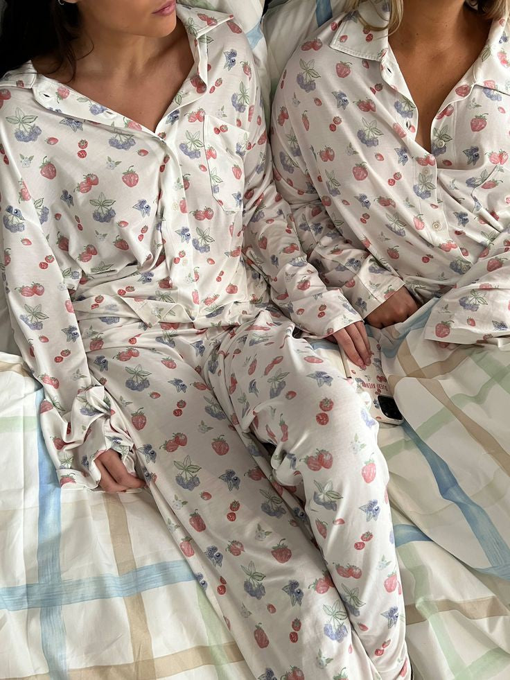 Go Slow Summer Berries Pajama Set