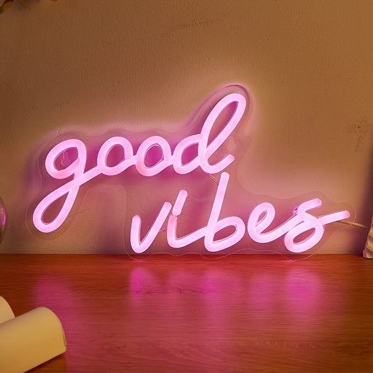 Good Vibes Neon Light