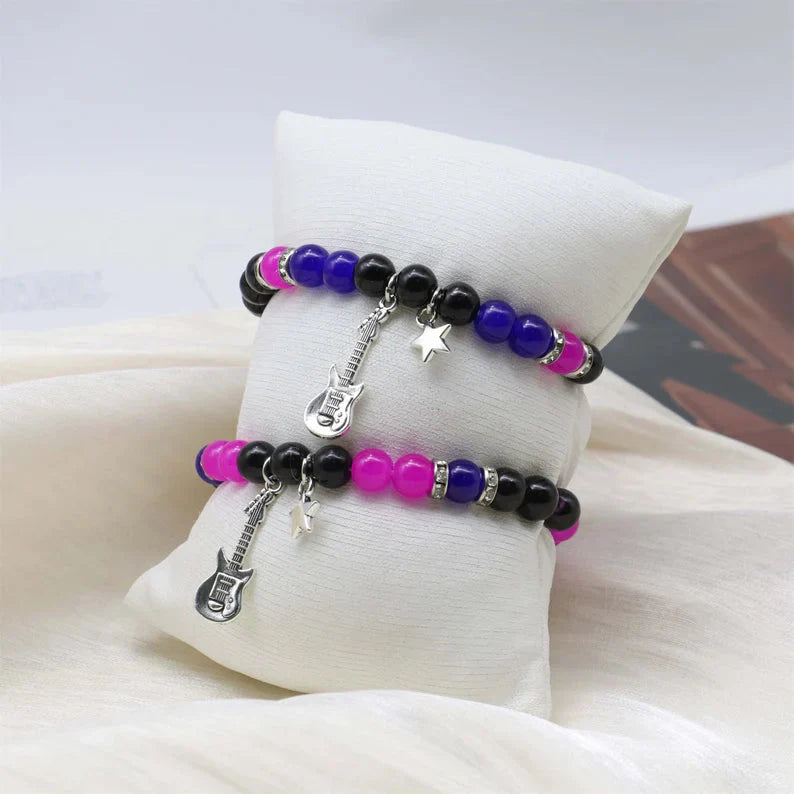 Guitar Star Beaded BFF Bracelets