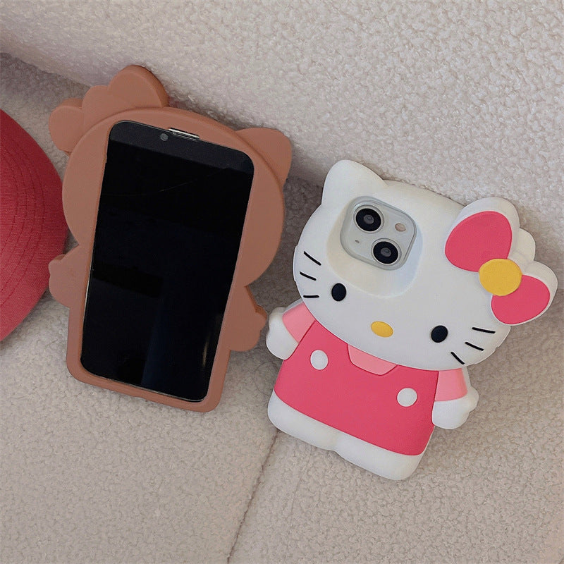 Hands at Side Hello Kitty iPhone Case