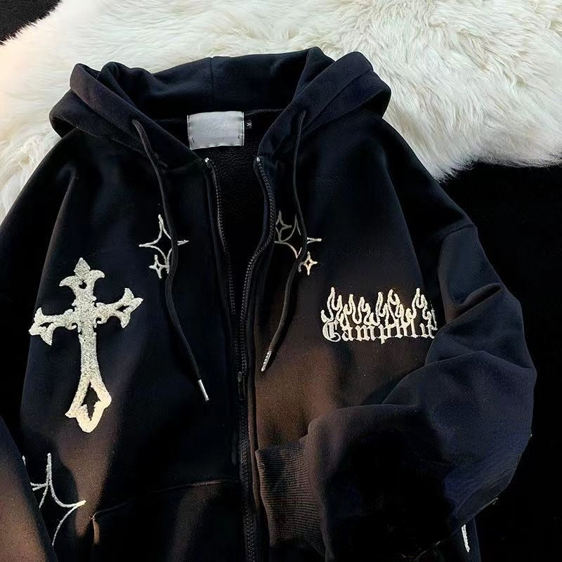 Harajuku Hip-hop Women's Hoodie