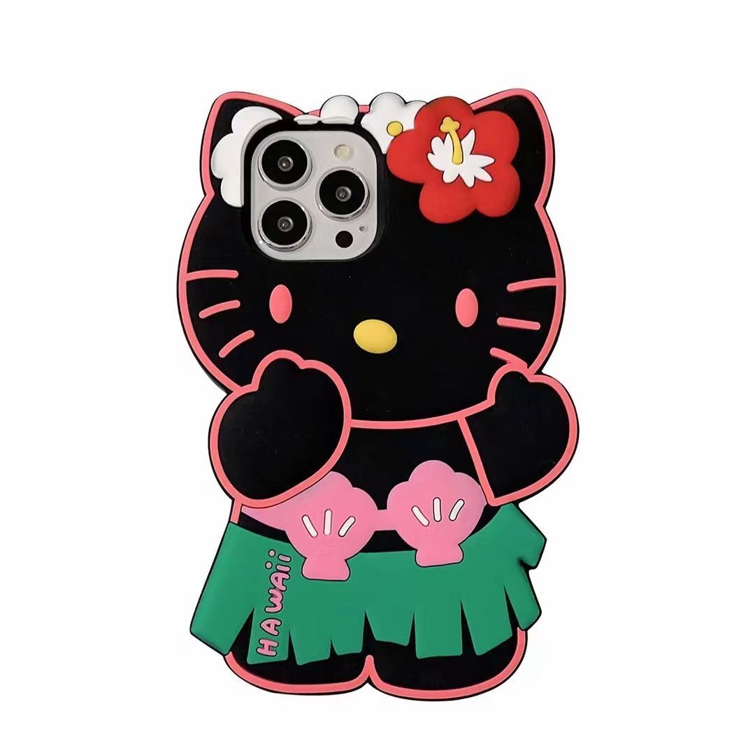 'Hawaii' Dance Hello Kitty iPhone Case