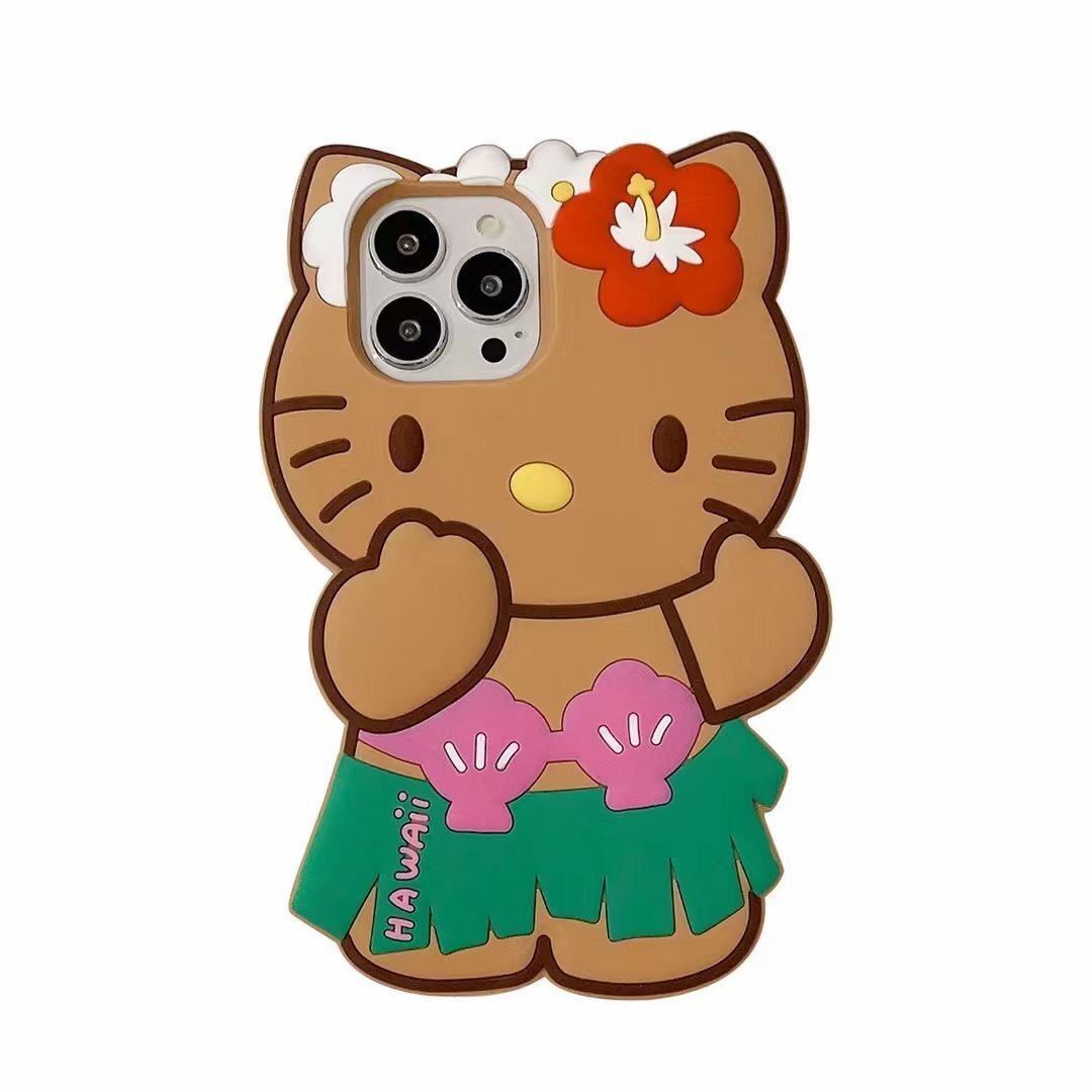 'Hawaii' Dance Hello Kitty iPhone Case