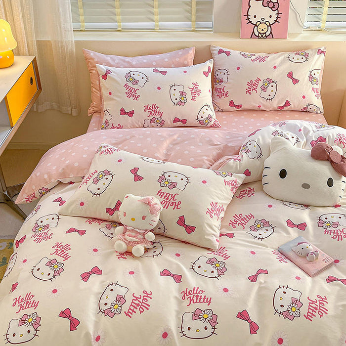 Hello Kitty Bedding Set