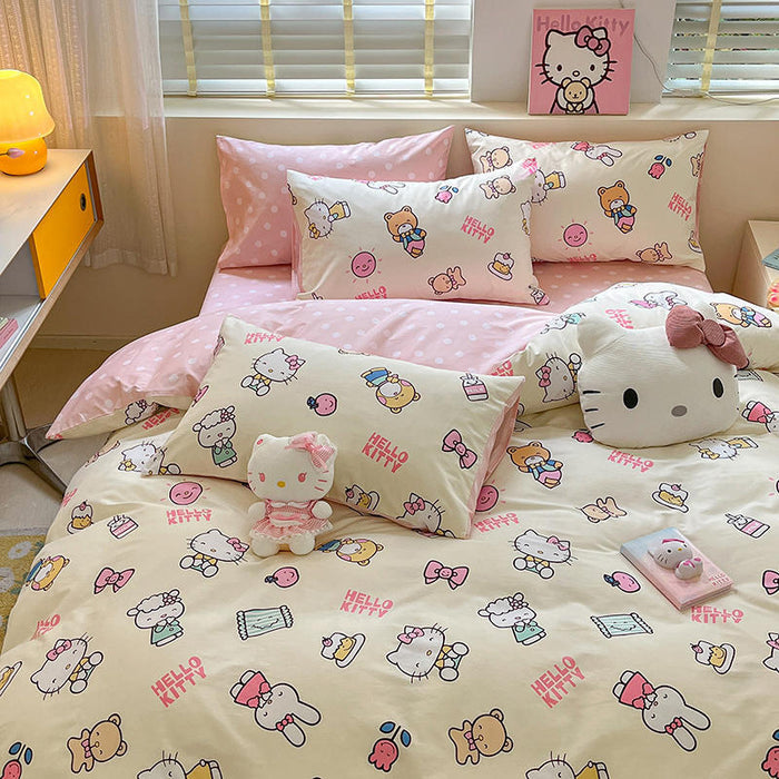 Hello Kitty Bedding Set