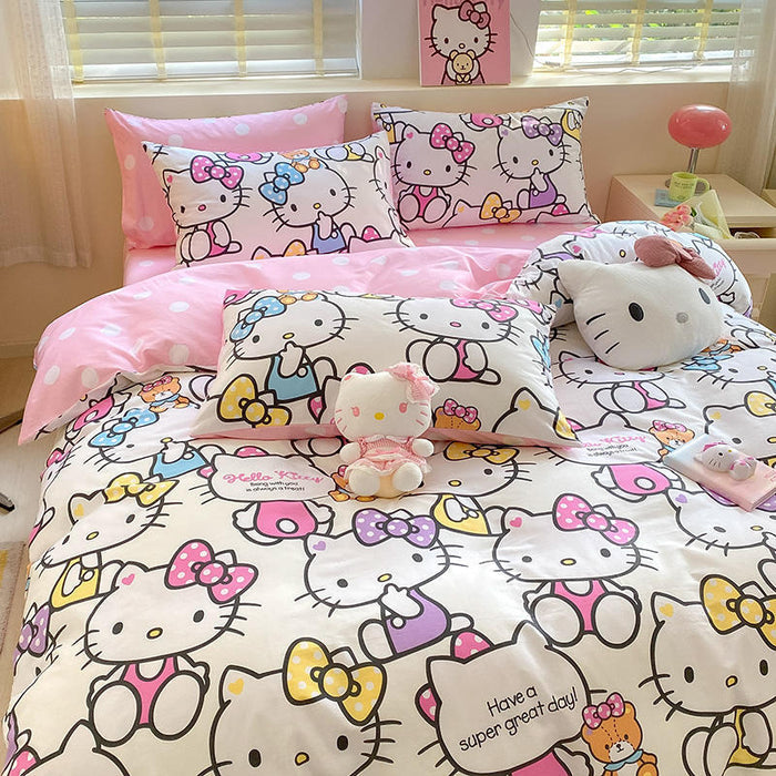 Hello Kitty Bedding Set