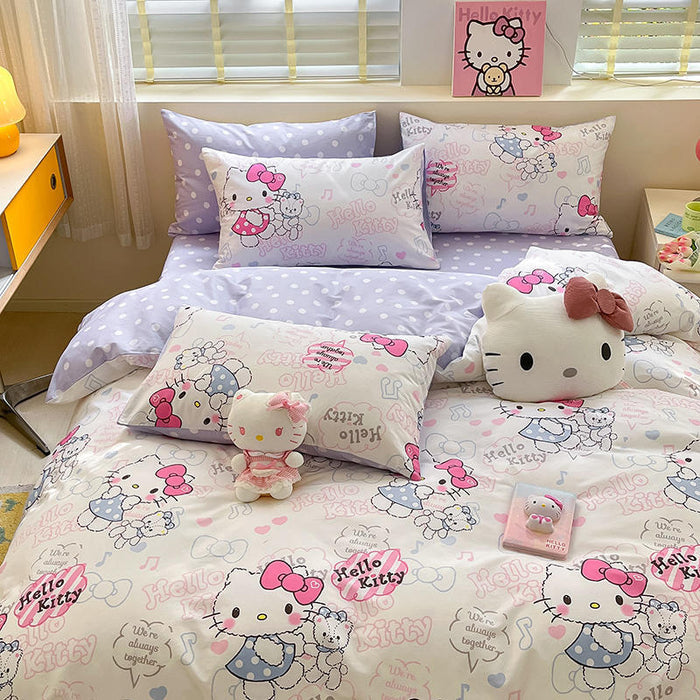 Hello Kitty Bedding Set