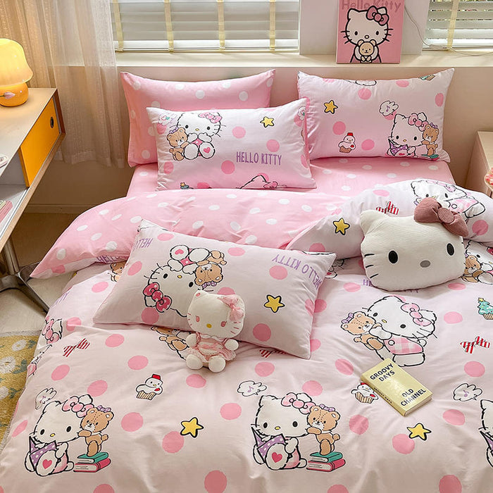 Hello Kitty Bedding Set