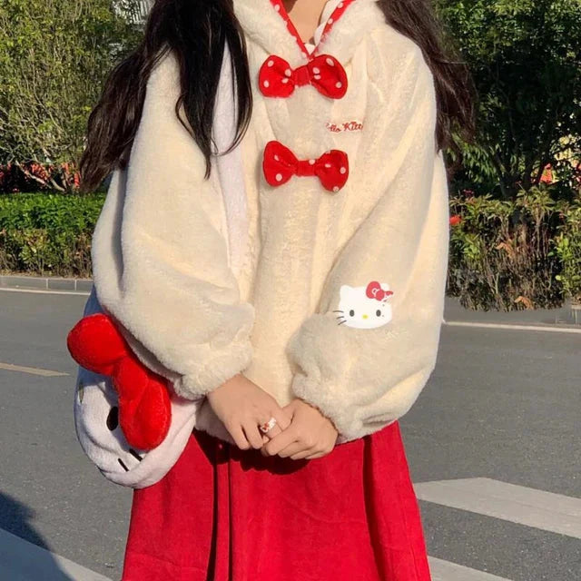 Hello Kitty Cozy Hooded Cardigan