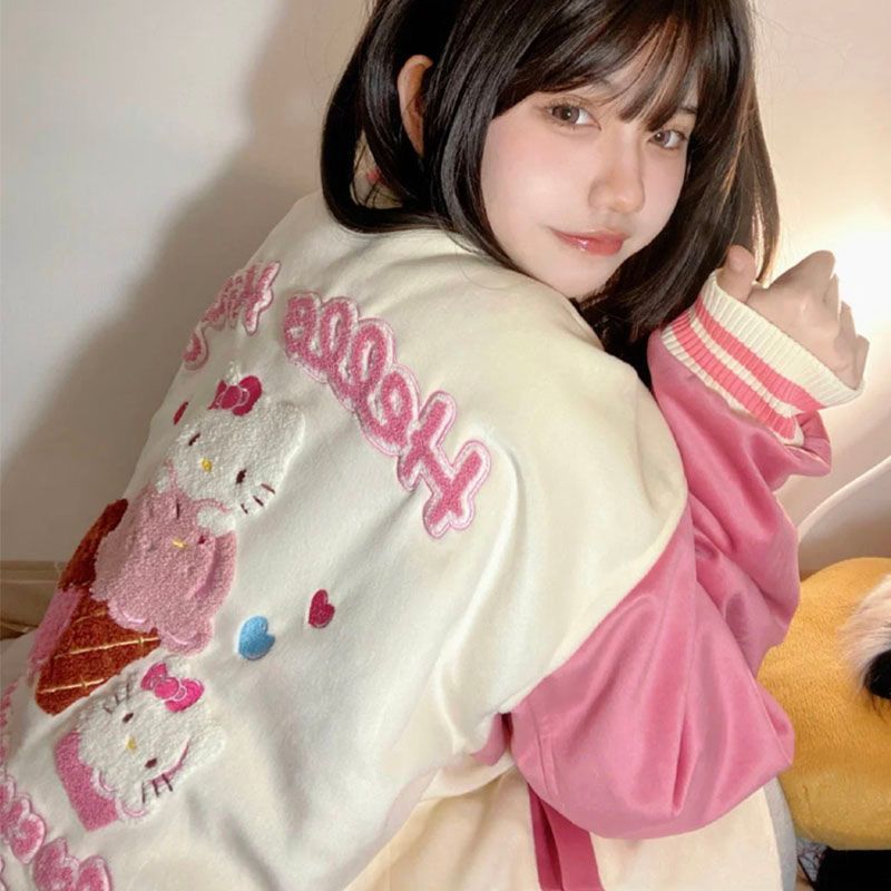 Hello Kitty Embroidered Jacket