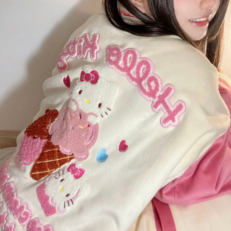 Hello Kitty Embroidered Jacket