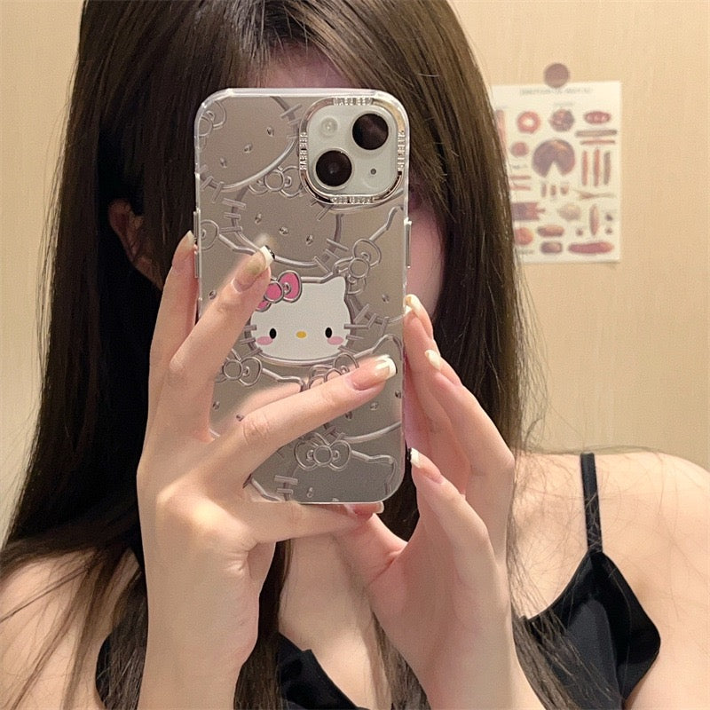 Hello Kitty Metallic Design iPhone Case