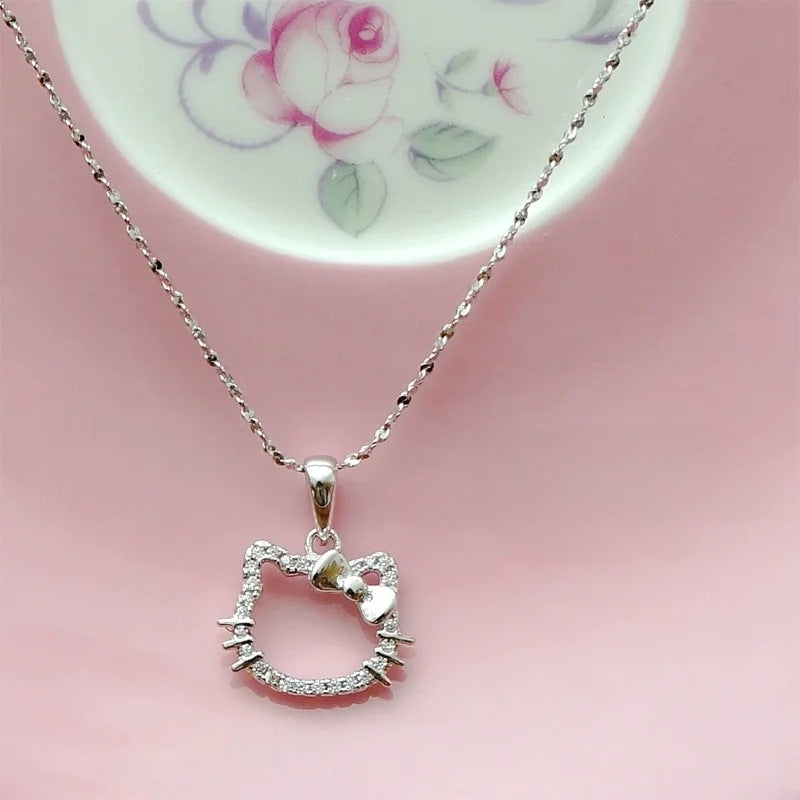 Hello Kitty Necklace & Ring