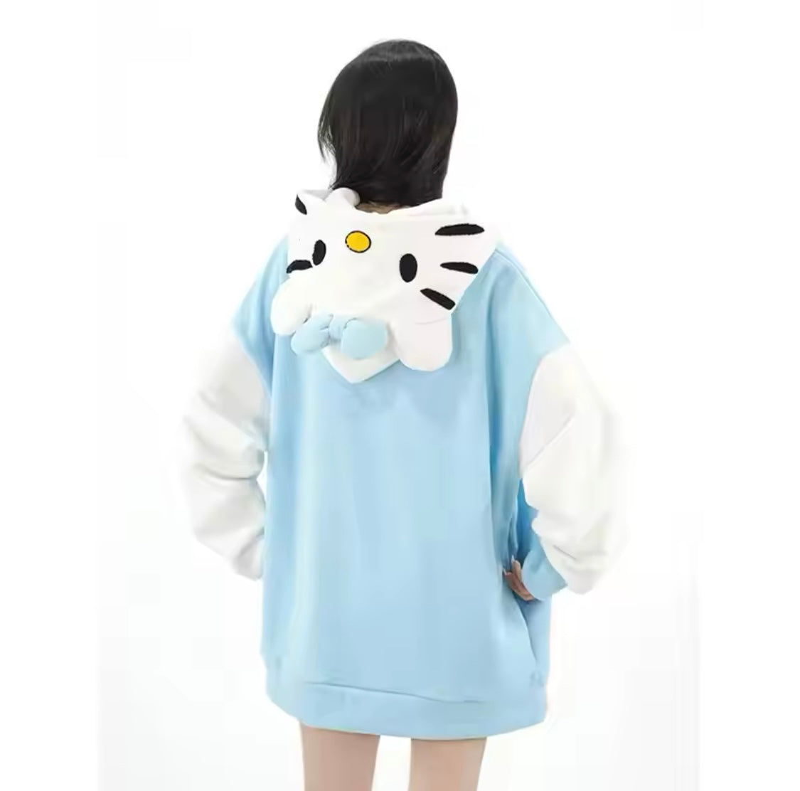 Hello Kitty Oversized Fleece Hoodie