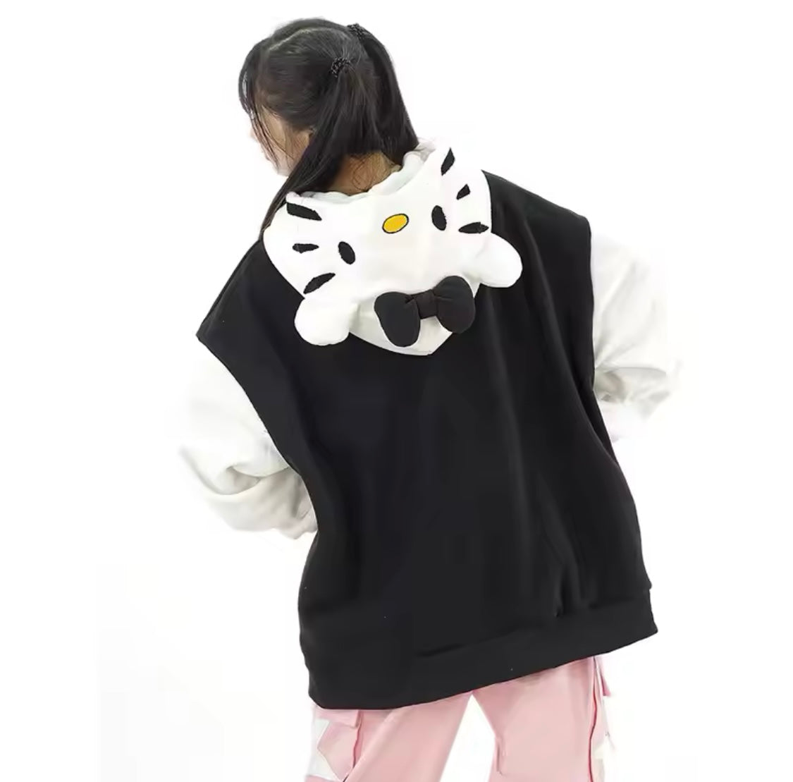 Hello Kitty Oversized Fleece Hoodie