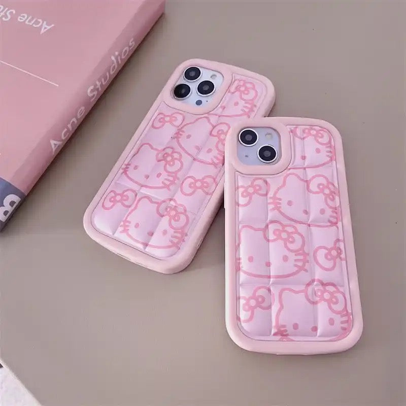 Hello Kitty Puffer iPhone Case