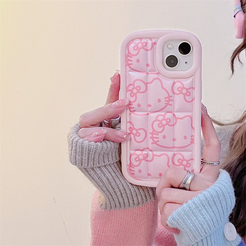 Hello Kitty Puffer iPhone Case