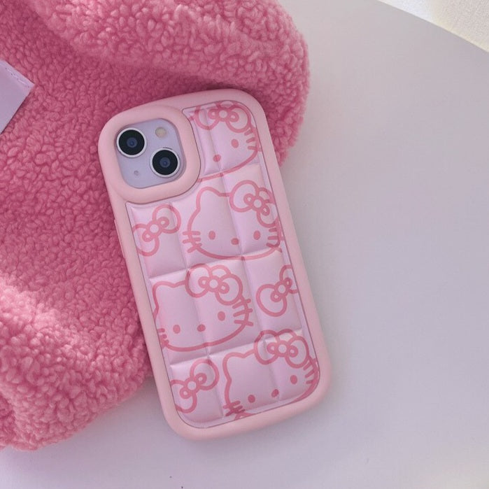 Hello Kitty Puffer iPhone Case