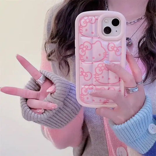 Hello Kitty Puffer iPhone Case