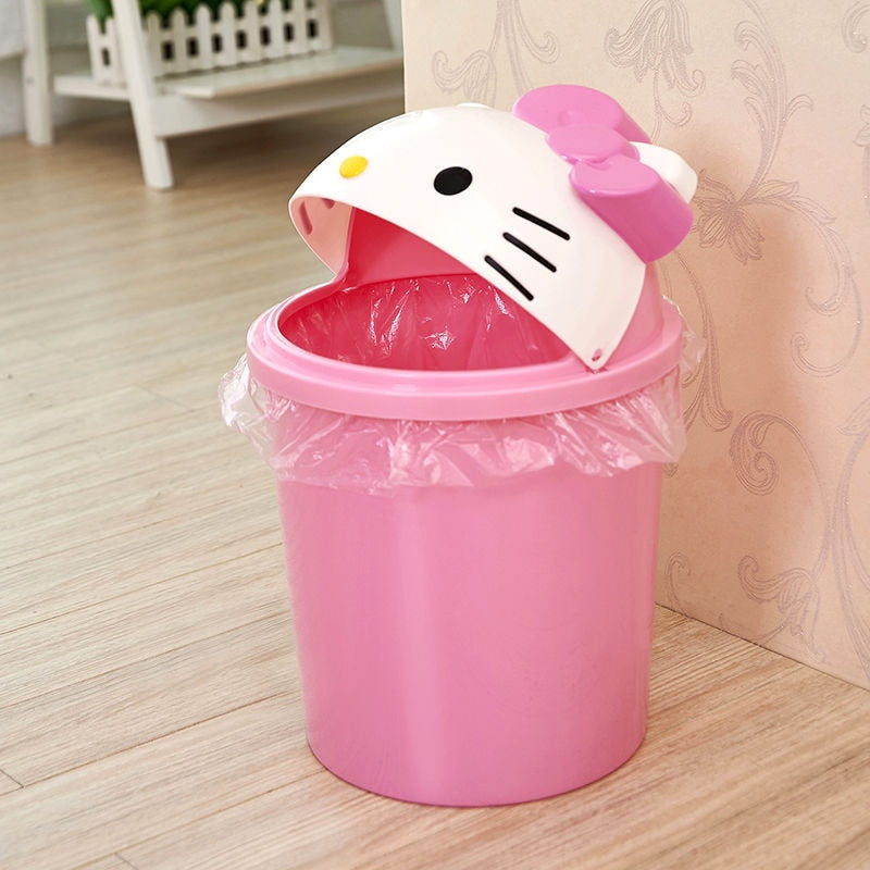 Hello Kitty Trash Can