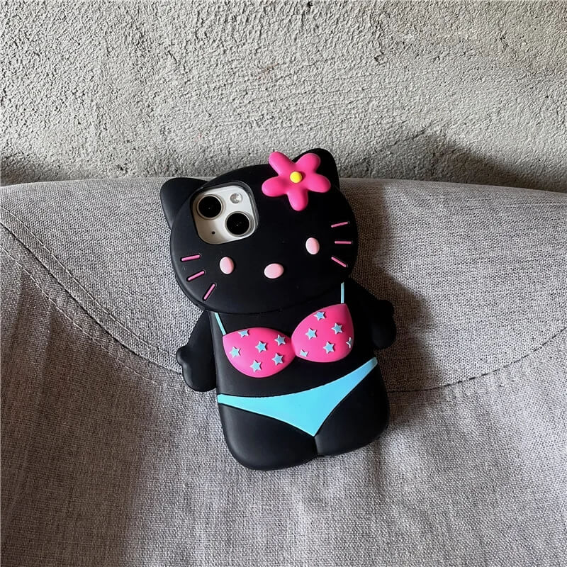 Hello Kitty Wearing Bikini iPhone Case