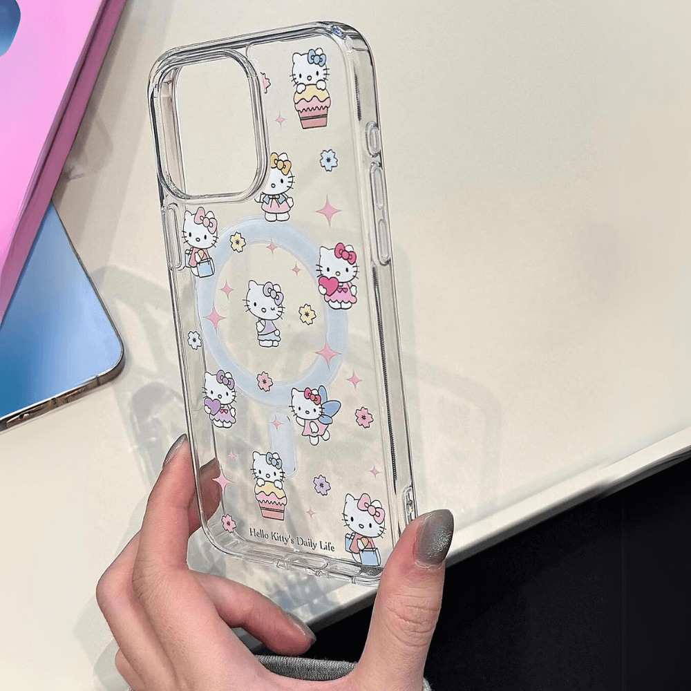 'Hello Kitty's Daily Life' Magsafe iPhone Case