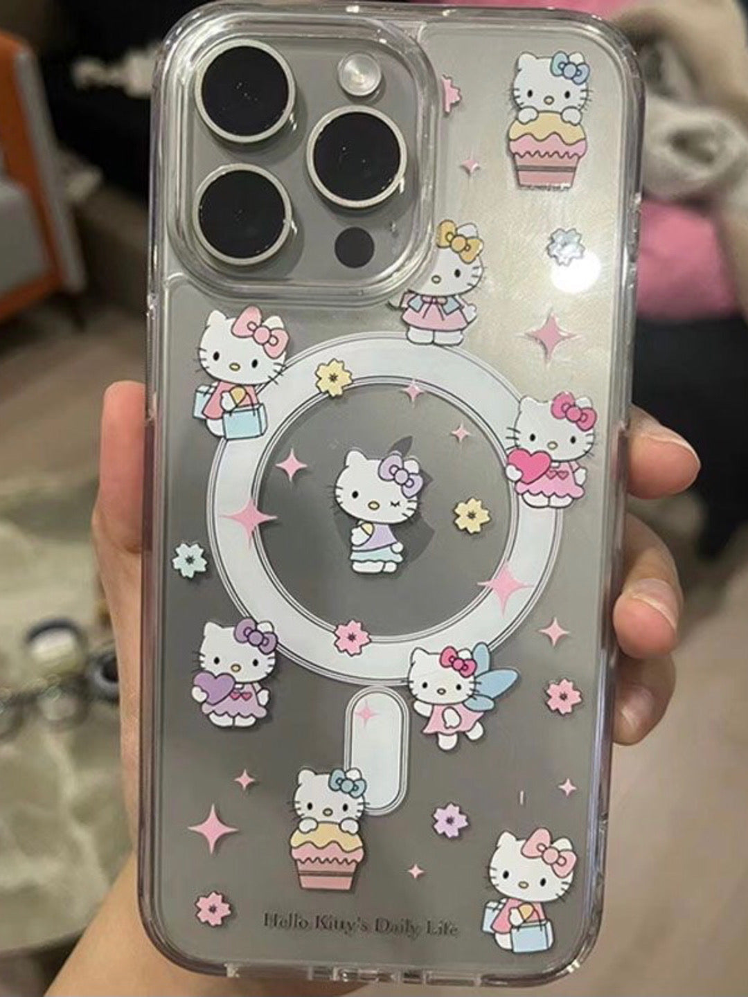 'Hello Kitty's Daily Life' Magsafe iPhone Case