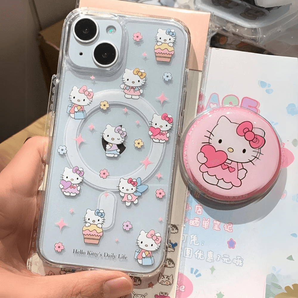 'Hello Kitty's Daily Life' Magsafe iPhone Case