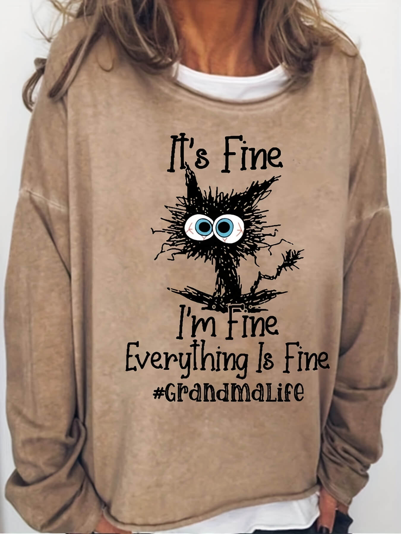 It's Fine I'm Fine Sweatshirt