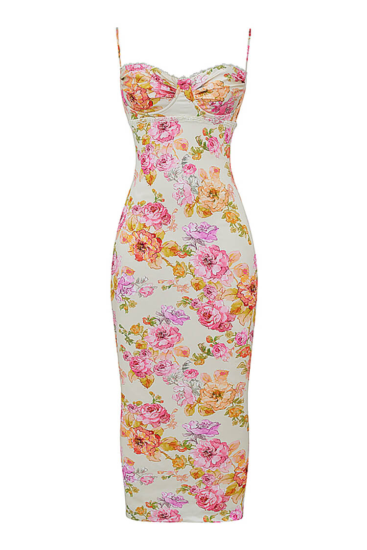 Josefina Ivory Floral Maxi Dress (PRE-ORDER)