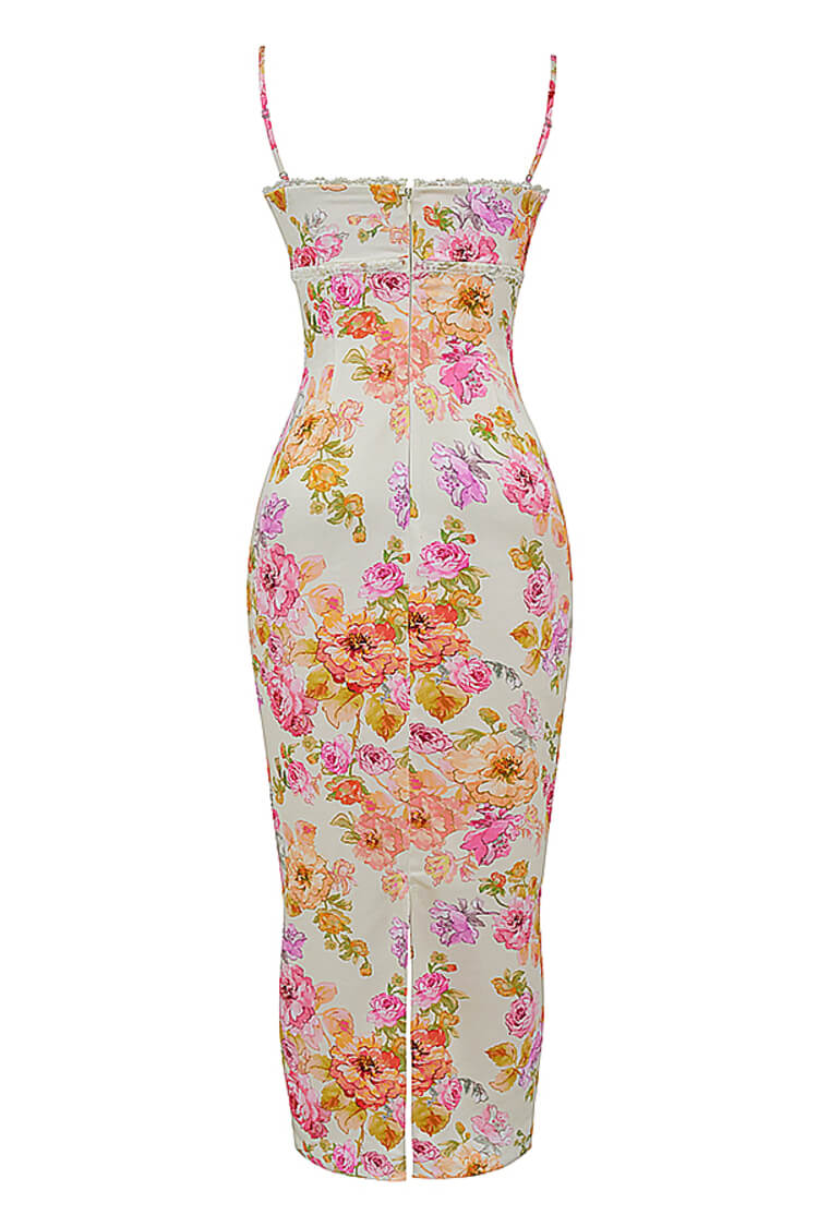 Josefina Ivory Floral Maxi Dress (PRE-ORDER)