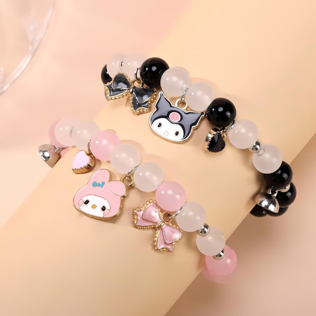 Kuromi & My Melody Magnetic BFF Bracelets