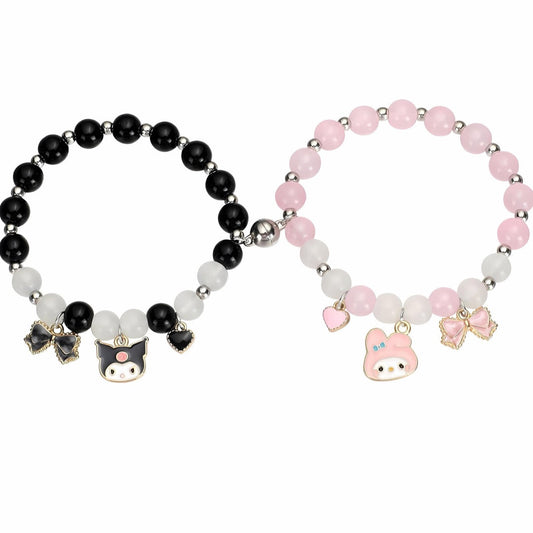 Kuromi & My Melody Magnetic BFF Bracelets