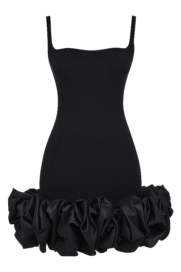 Lilou Ruffle Hem Dress