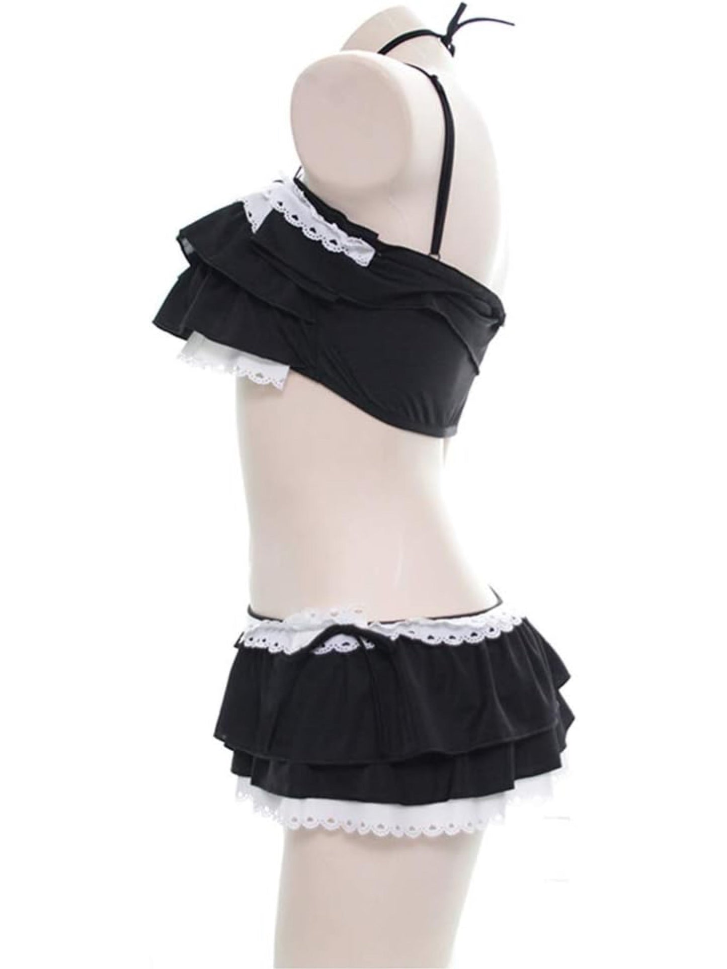 Lolita Ruffle Bandeau Bikini Set