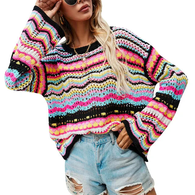 Loose Crochet Sweaters