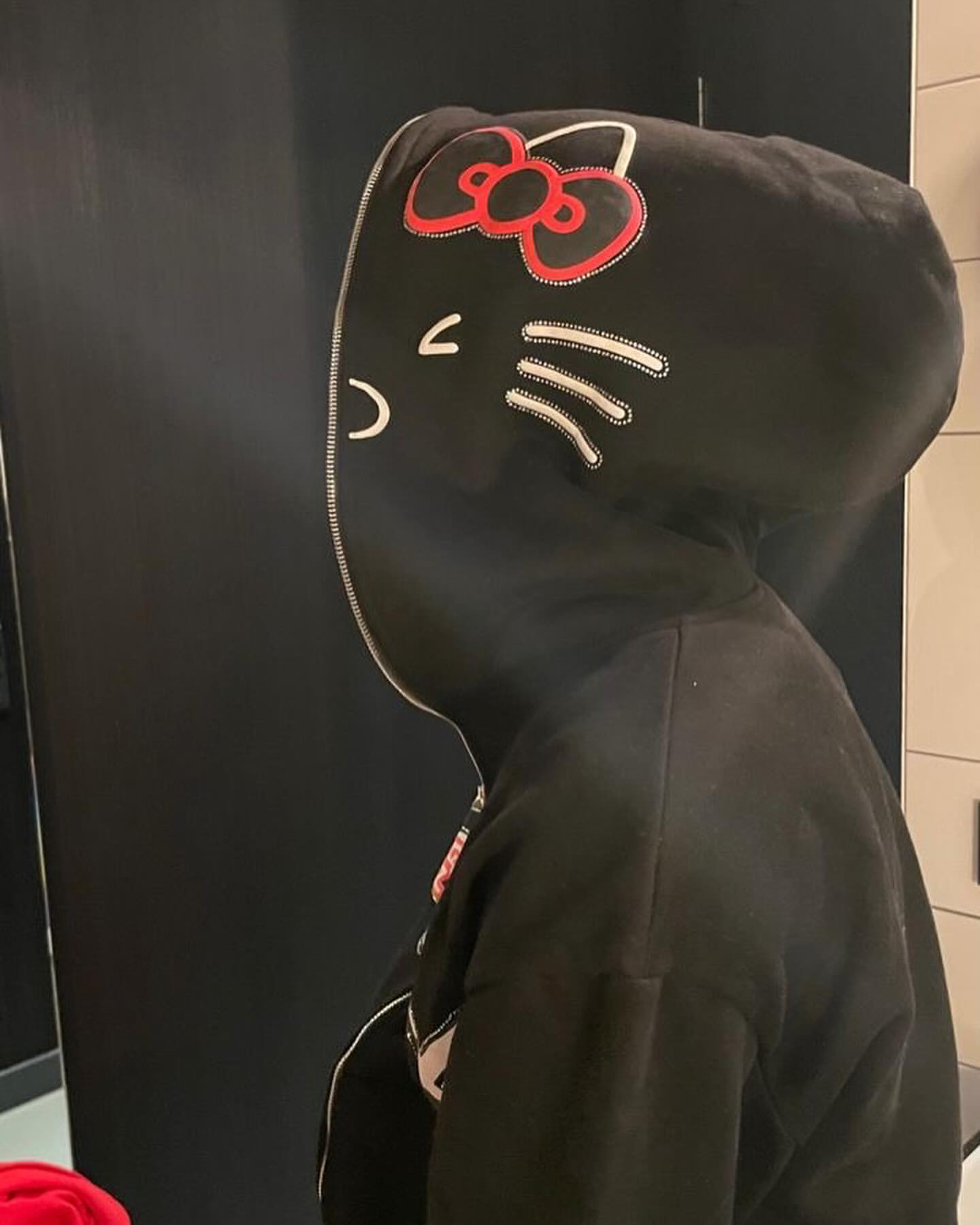 'Love U All' Hello Kitty Zip-Up Hoodie