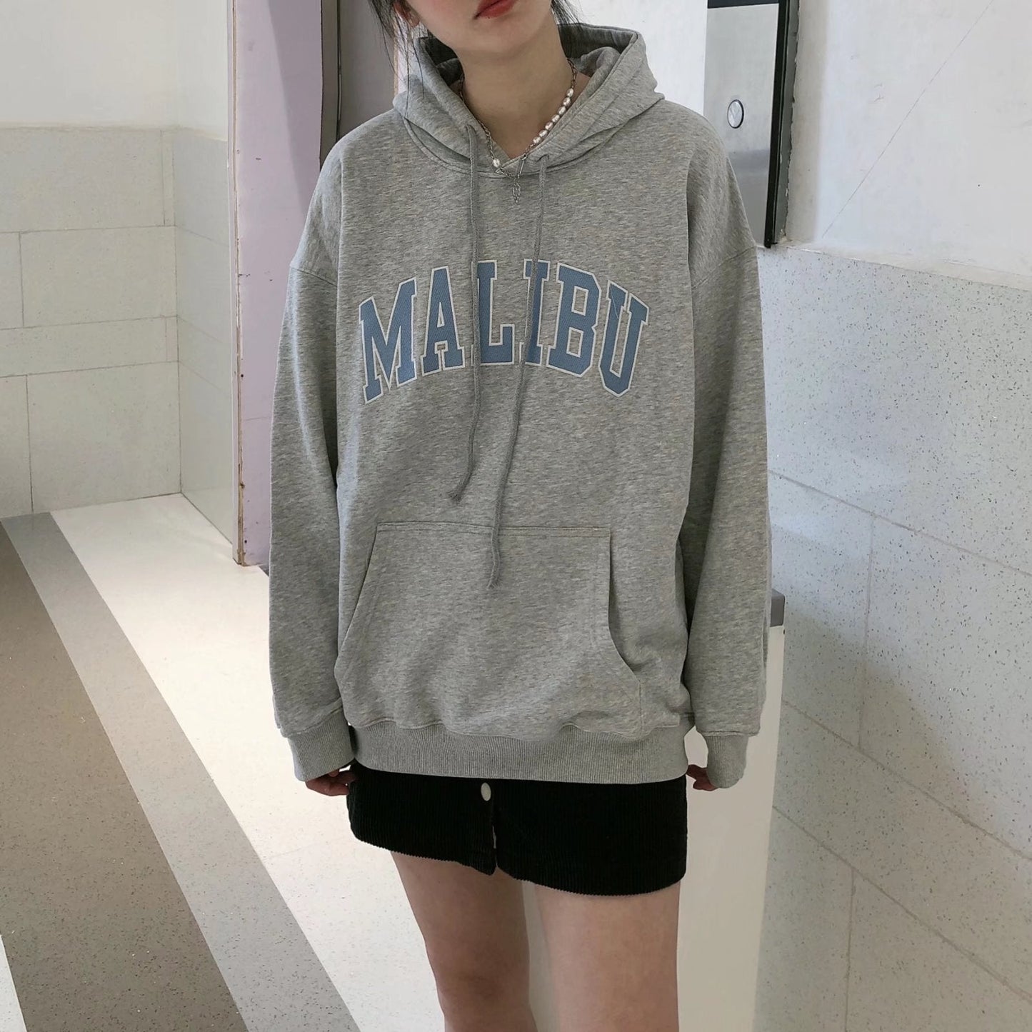 Malibu Grey Hoodie