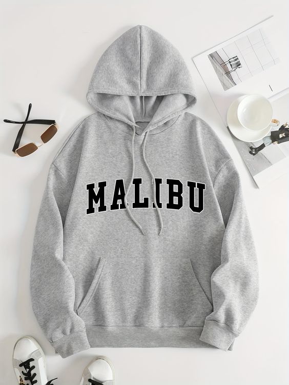 Malibu Grey Hoodie