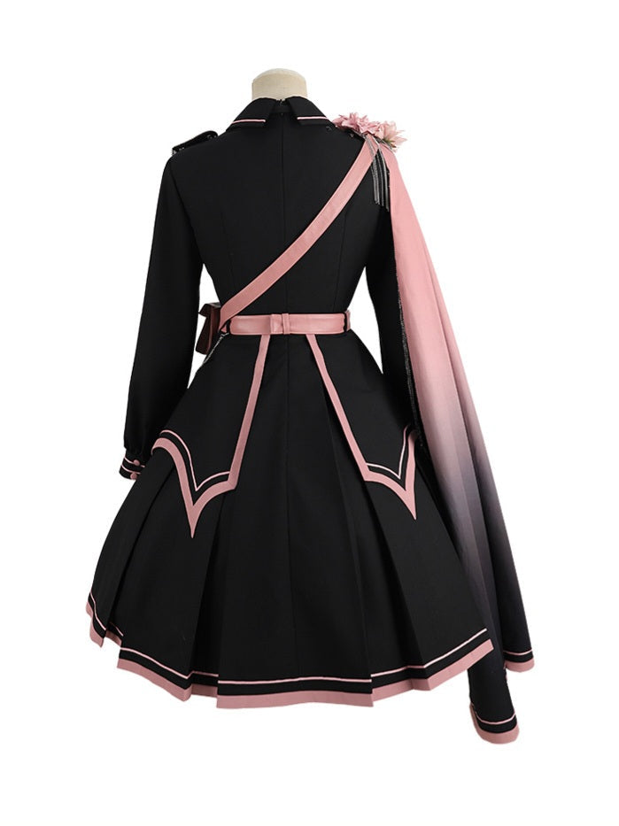 Military Lolita Dress & Cape