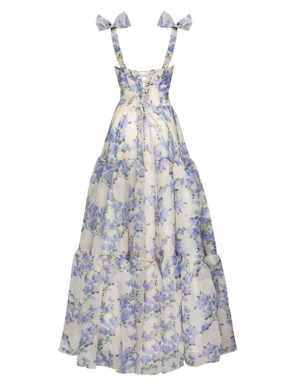 Milla Hydrangea Tie-Strap Dress (PRE-ORDER)