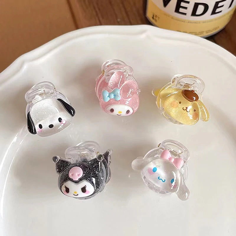 Sanrio Mini Hair Clips 6pcs Set