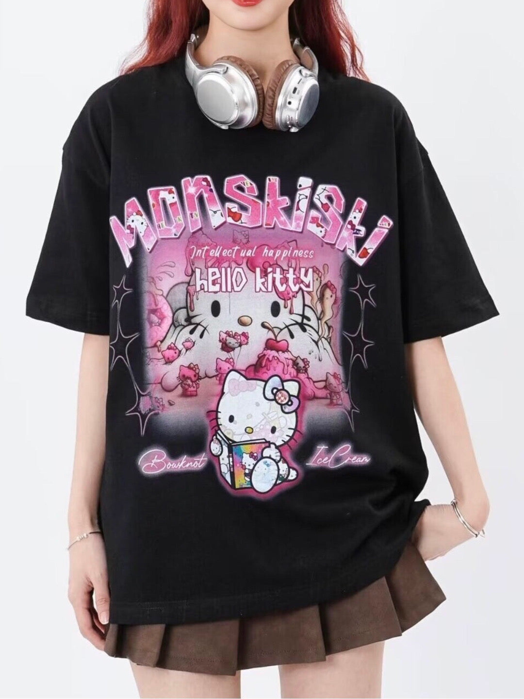 'Monskiski' Hello Kitty T-Shirt