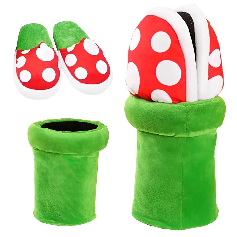 Mushroom Pirhanha Plant Slippers