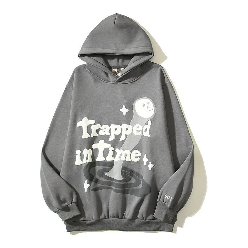 Oversized Y2K Graffiti Hoodie