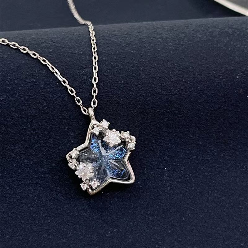 Pastal Magic Silver Necklace