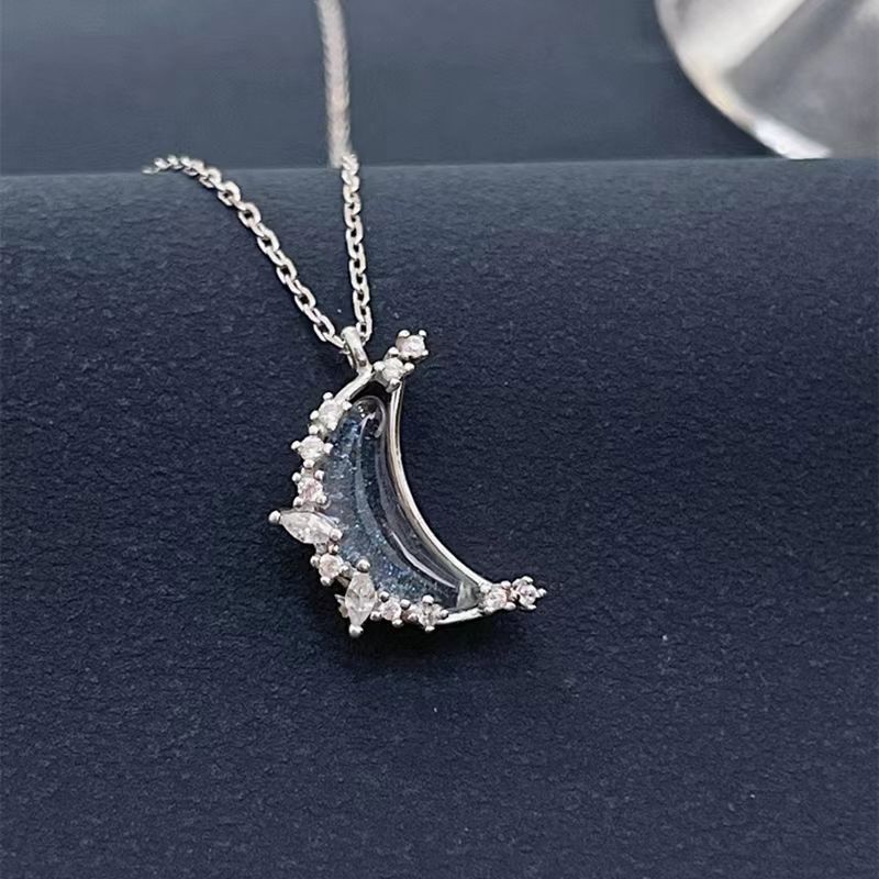 Pastal Magic Silver Necklace