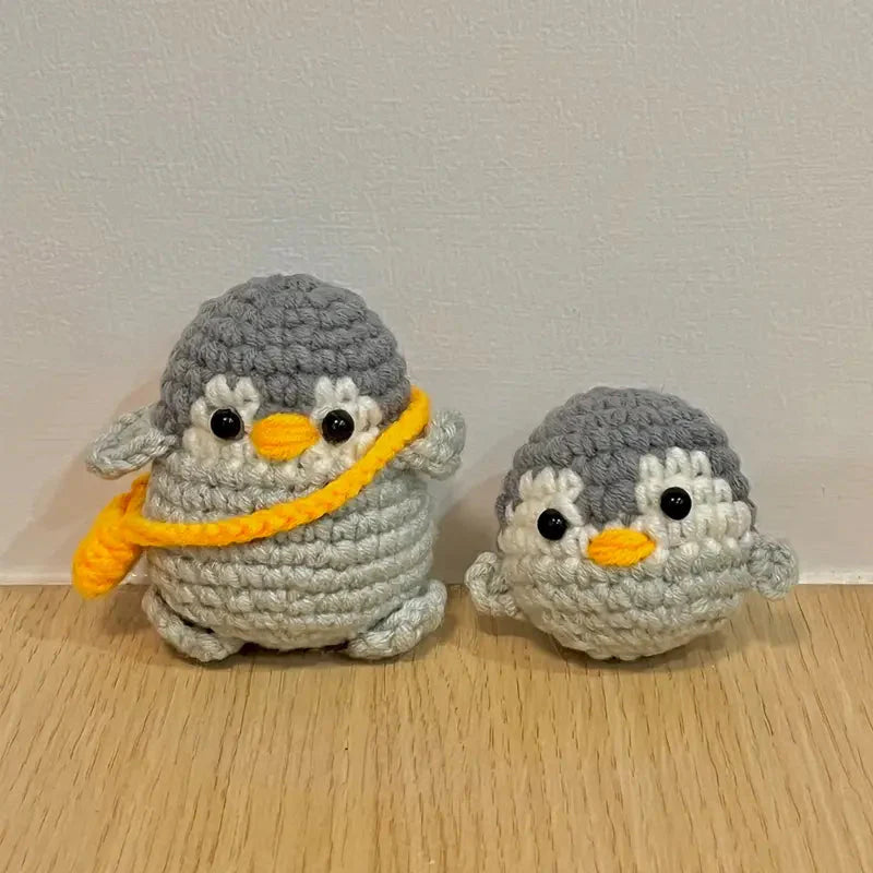 Penguin Crochet DIY Kit with Tutorials