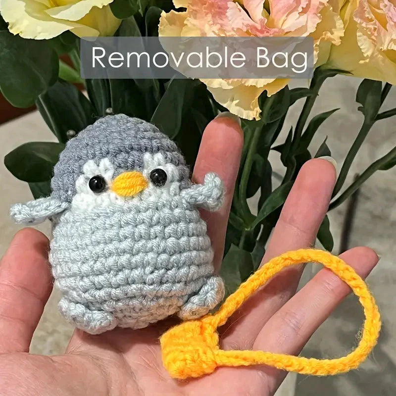 Penguin Crochet DIY Kit with Tutorials