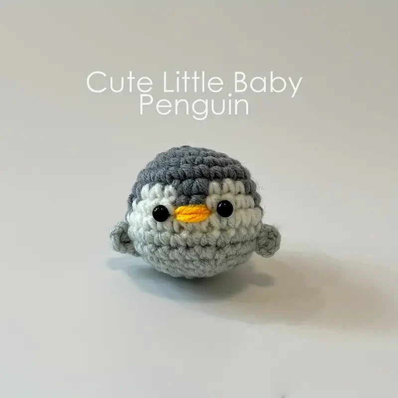 Penguin Crochet DIY Kit with Tutorials